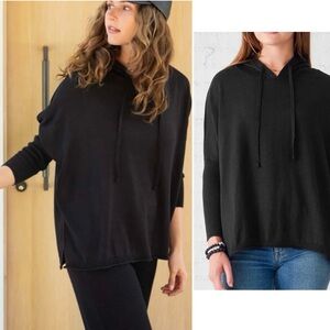 NWT Mersea Catalina Hoodie in Black- Petite One Size